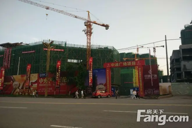 安岳中迪商业广场商住楼实景图