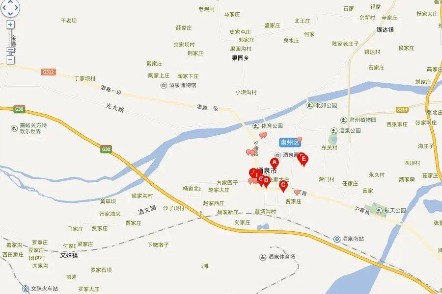 福泽华庭交通图