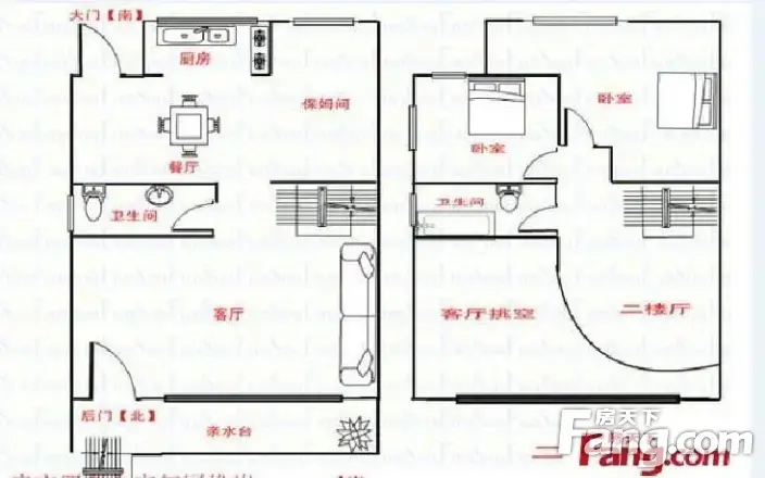 大洋彼岸心海岸别墅户型图