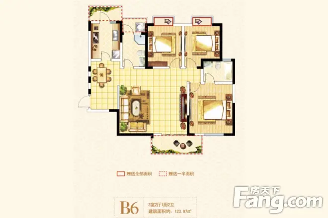 华力金色南郡户型图