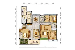 碧桂园·太东天樾湾5室2厅2厨3卫建面270.0㎡
