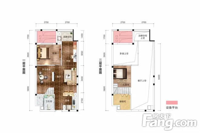 联泰滨江中心户型图