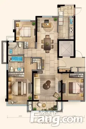 中交君玺户型图