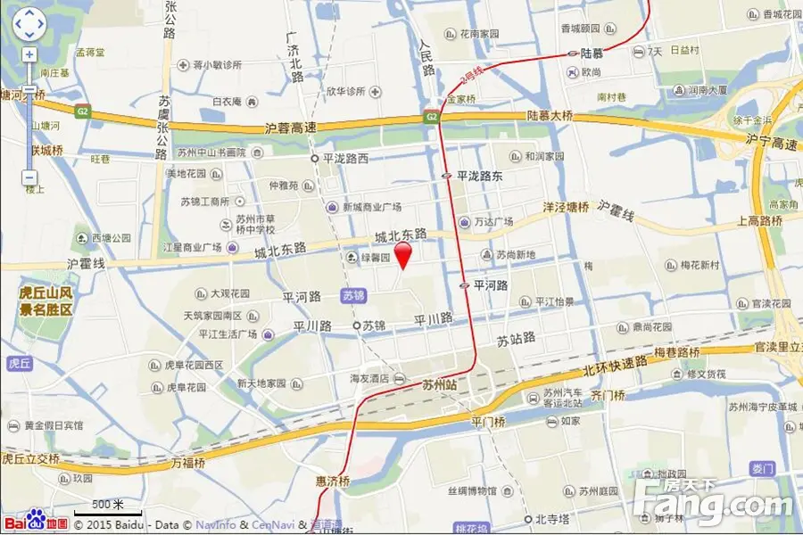 亿博青春汇交通图