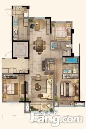 中交君玺户型图