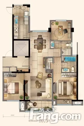 中交君玺户型图