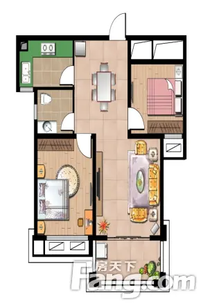 城北商务广场户型图