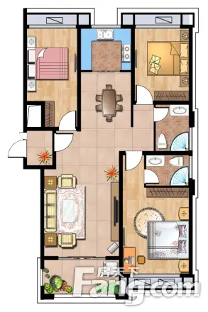 城北商务广场户型图