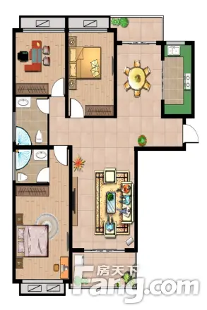 城北商务广场户型图