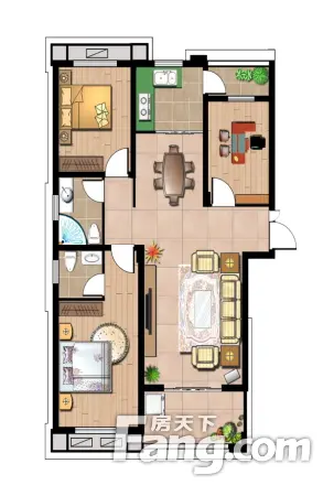 城北商务广场户型图
