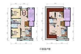上风上水领地4室2厅1厨2卫建面183.44㎡