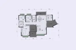恒福·山语海3室2厅1厨2卫建面145.0㎡