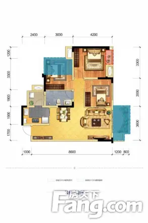 北大资源燕楠国际户型图