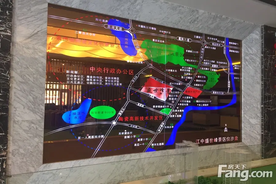 江中·盛世峰景交通图