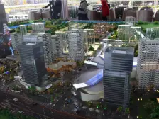 绿地中央公园江旭 3室2厅 东南