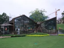 森林公园下,环境优美,空气清新,居住舒适