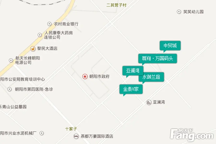 尊翔·万国码头交通图