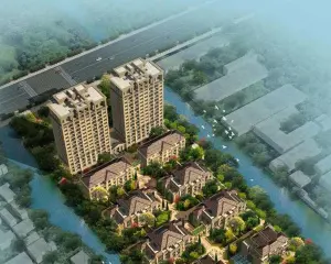 本小区大院子一复二叠墅 精装修