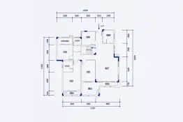 房聚云台府4室2厅1厨2卫建面154.98㎡