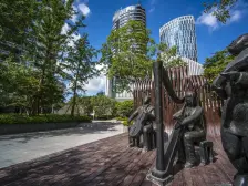 万科二期四房,近80平客餐厅,一线江景无遮挡,可看房