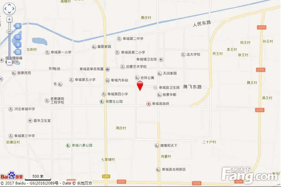 阜城佰瑞廷交通图